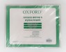 עטיפה שקופה | מחברת אופקית | 5 עטיפות | OXFORD