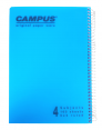 מחברת ספירלה חשבון | 4 נושאים | A4 | CAMPUS