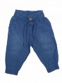 מכנס גינס 3/4 מעוצב לבנות | גינס כחול בהיר
