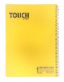 מחברת ספירלה חלקה | A4 | TOUCH