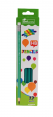 12 עפרונות+ מחקים