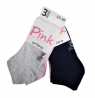 שלישית קרסוליות לילדות |PINK|