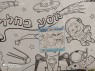 שטיח צביעה ענק-מסע בחלל