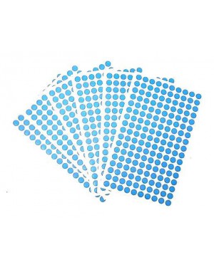 מדבקות עיגולים-כחול