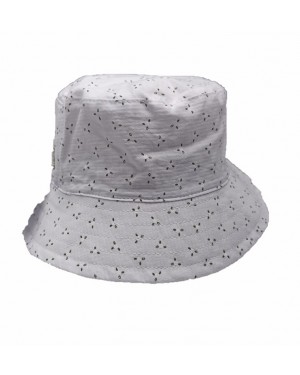כובע שוליים לתינוק | MINENE | לבן פרחוני