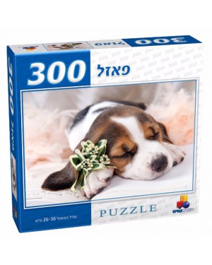 פאזל כלב ישן  300 חלקים - גודל 38*26