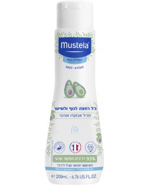 גל רחצה לגוף ושיער של מוסטלה