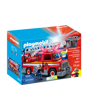 פליימוביל - playmobil | רכב מכבי אש | דגם 5682