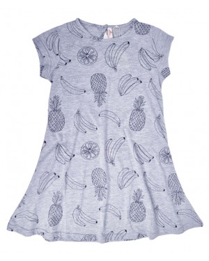 שמלת גרסי קיץ שרוול קצר מימדות 10-14
