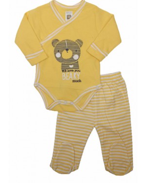 סט בגד גוף + רגלית | דובי 