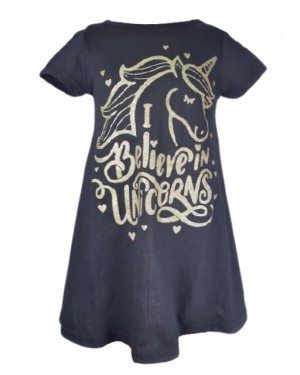 שמלת קיץ שרוול קצר דלתא| מידות 2-10